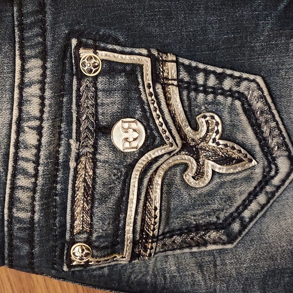 Rock Revival Betty Distressed Midrise Ankle Skinny Jeans - Picture 2 of 9